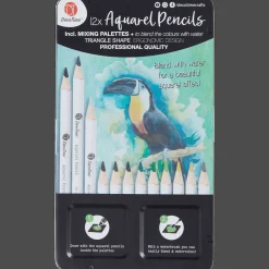 Aquarelpotlodenset