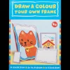 Kleur en teken je eigen fotolijst