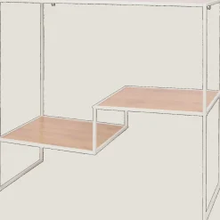 Metalen wandkast