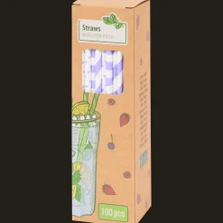Papieren rietjes