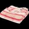 Plaid met franjes