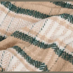 Plaid met franjes