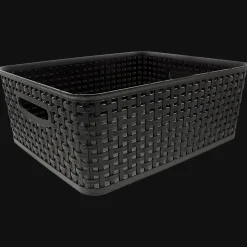 Rattan mand