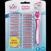 Soft Touch scheermes met extra mesjes