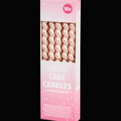 Swirl taartkaarsjes