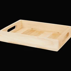 Teak dienblad