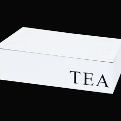 Theebox met tekst