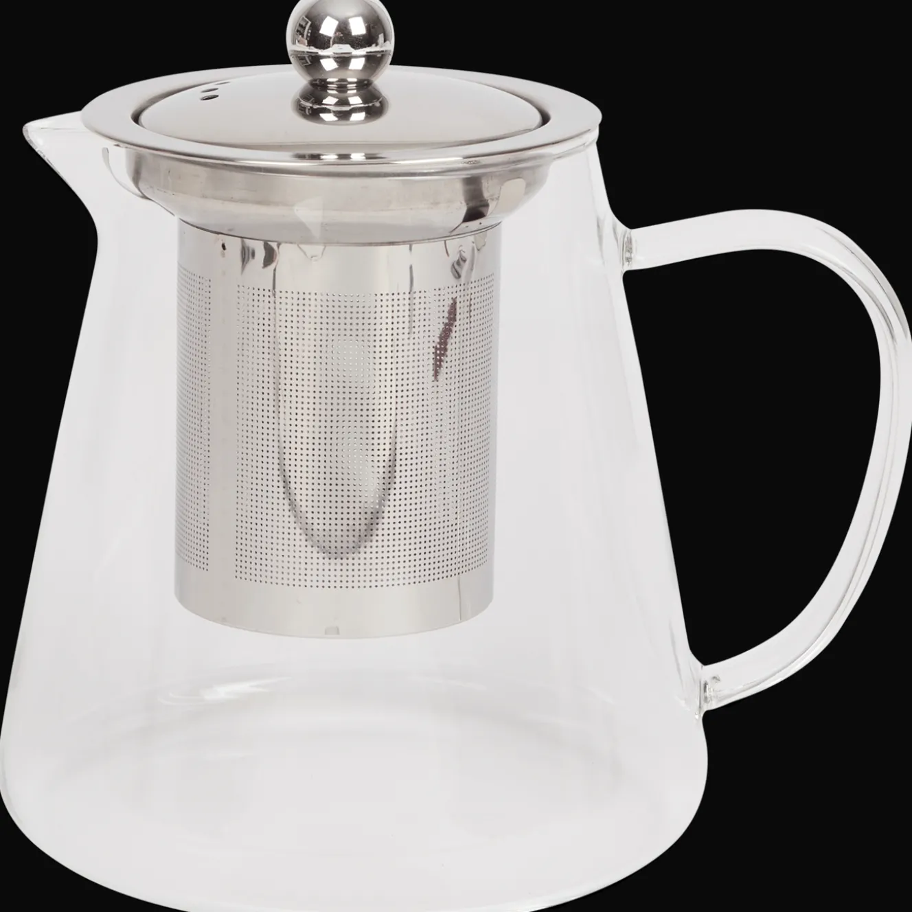 Theepot met filter
